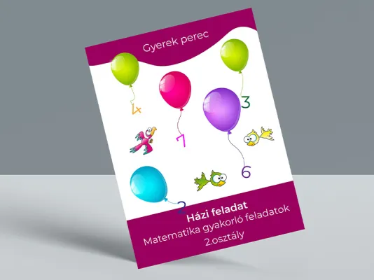 Házi feladat -2.osztályos matematika gyakorló feladatok