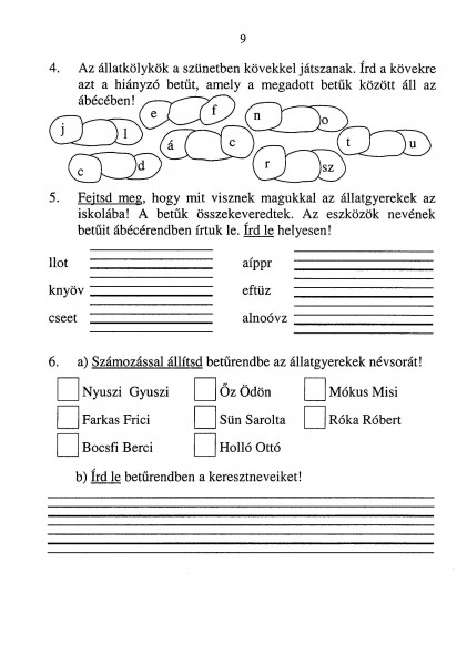 mozaik szövegértés 2. osztály letölthető magyarul