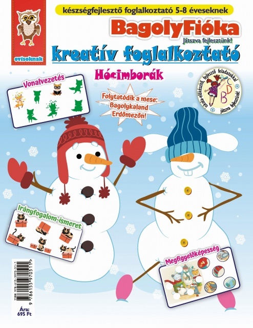 Bagolyfióka -Hócimborák kreatív foglalkoztató - 1